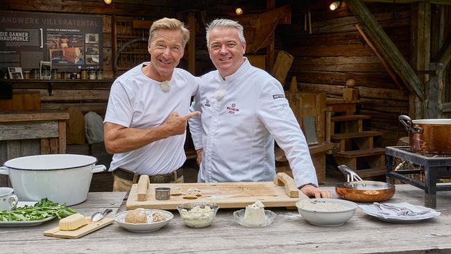 Österreich vom Feinsten: Hans Knauß mit Josef Mühlmann