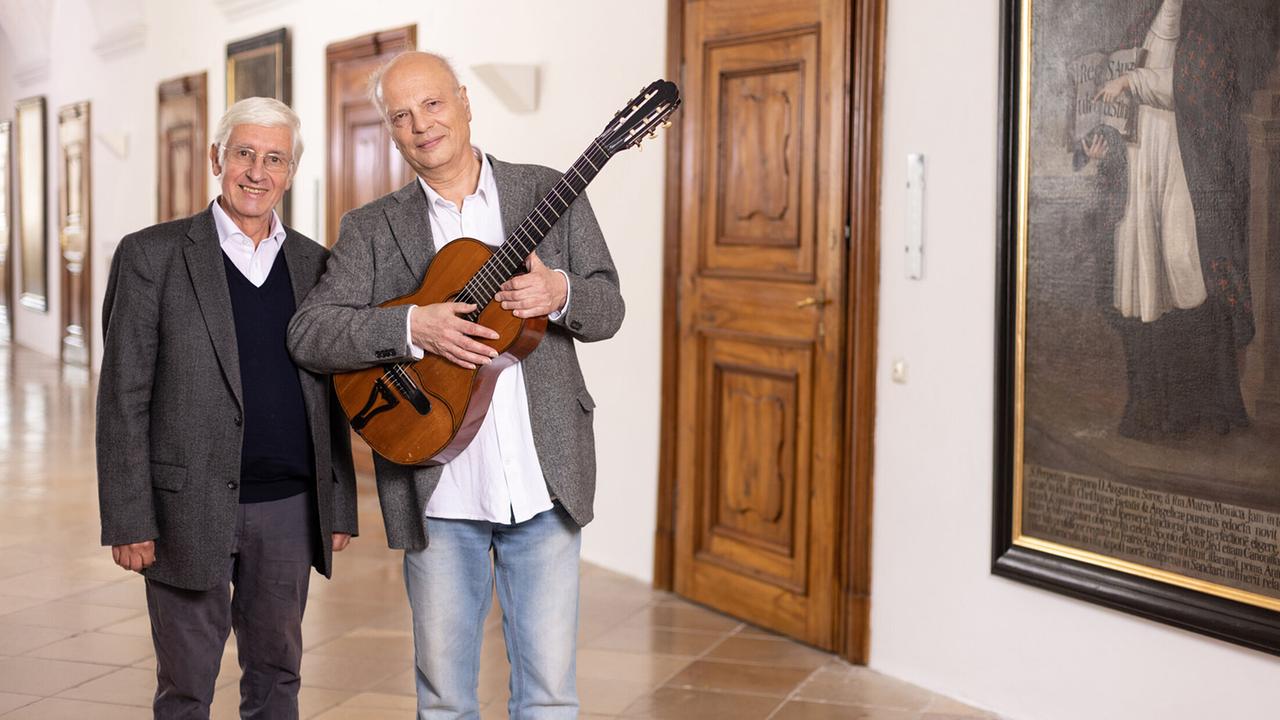 "Kunst und Krempel - Folge 7 - Aus Herzogenburg": Gitarre mit doppelter Decke – mit der Bauform sollte mehr Lautstärke erreicht werden.