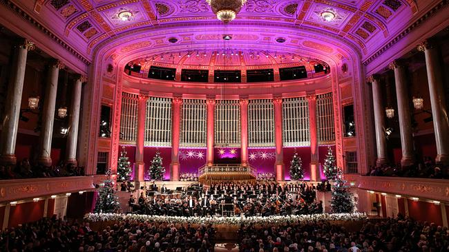 "Christmas in Vienna": Großer Saal des Wiener Konzerthauses