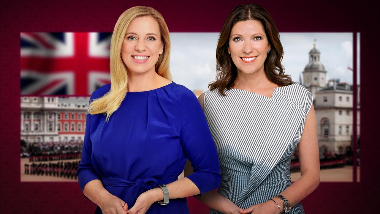 "Trooping the Colour - Die Vorbereitung": Susanne Höggerl und Society-Expertin Marion Nachtwey