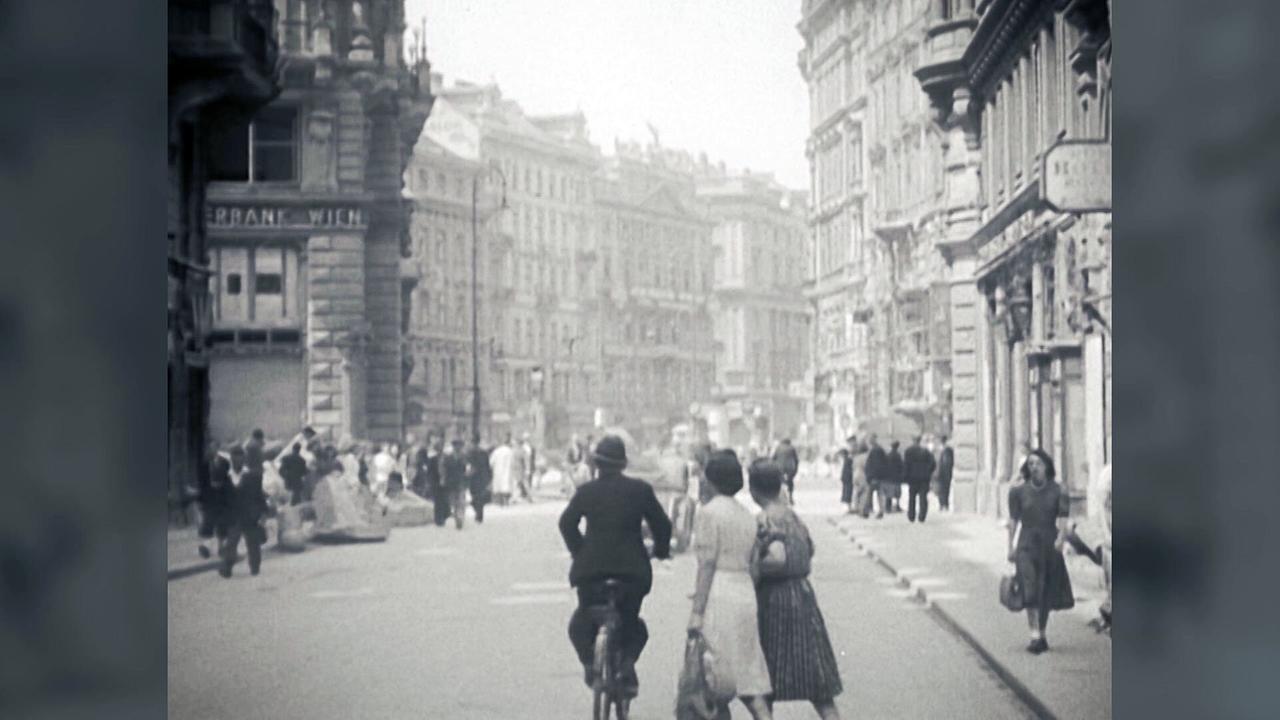 "Plötzlich International – Österreich und die Alliierten": Wien, am Graben nach 1945