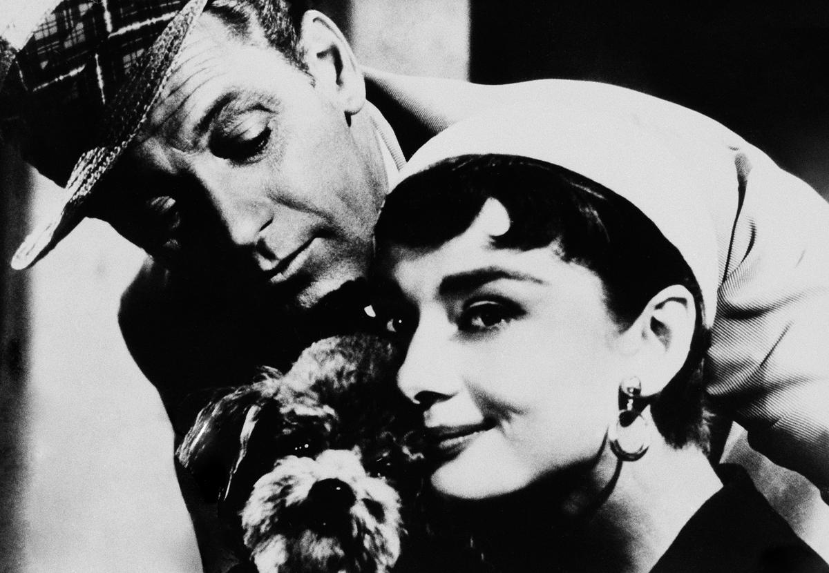 Im Bild: William Holden (David Larrabee), Audrey Hepburn (Sabrina Fairchild).