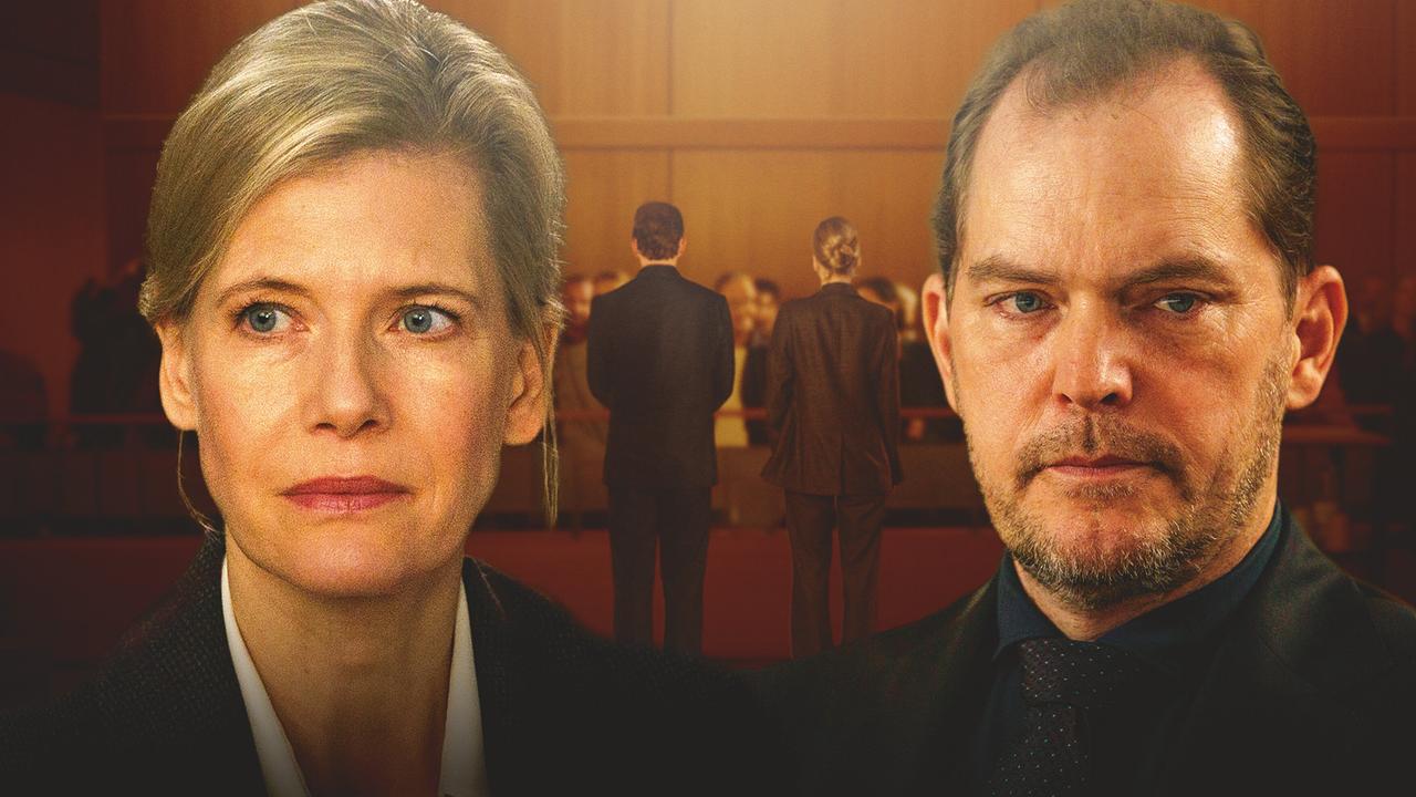 Sie sagt. Er sagt. von Ferdinand von Schirach: SIE, Katharina Schlüter (Ina Weisse) und ER, Christian Thiede (Godehard Giese)