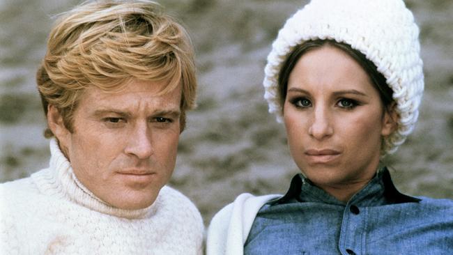 Im Bild: Robert Redford (Hubbell Gardiner), Barbra Streisand (Katie Morosky).
