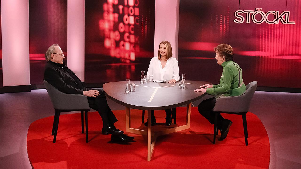 Klaus Maria Brandauer, Barbara Stöckl und Helga Rabl-Stadler