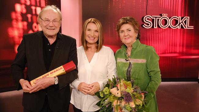 Klaus Maria Brandauer, Barbara Stöckl und Helga Rabl-Stadler