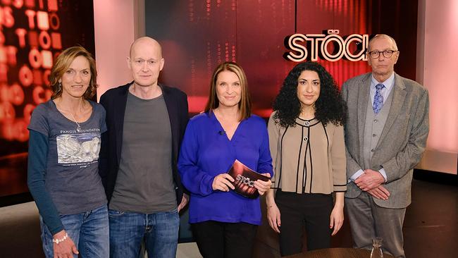 Billi Bierling, Arno Geiger, Barbara Stöckl, Shoura Hashemi und Konrad Paul Liessmann
