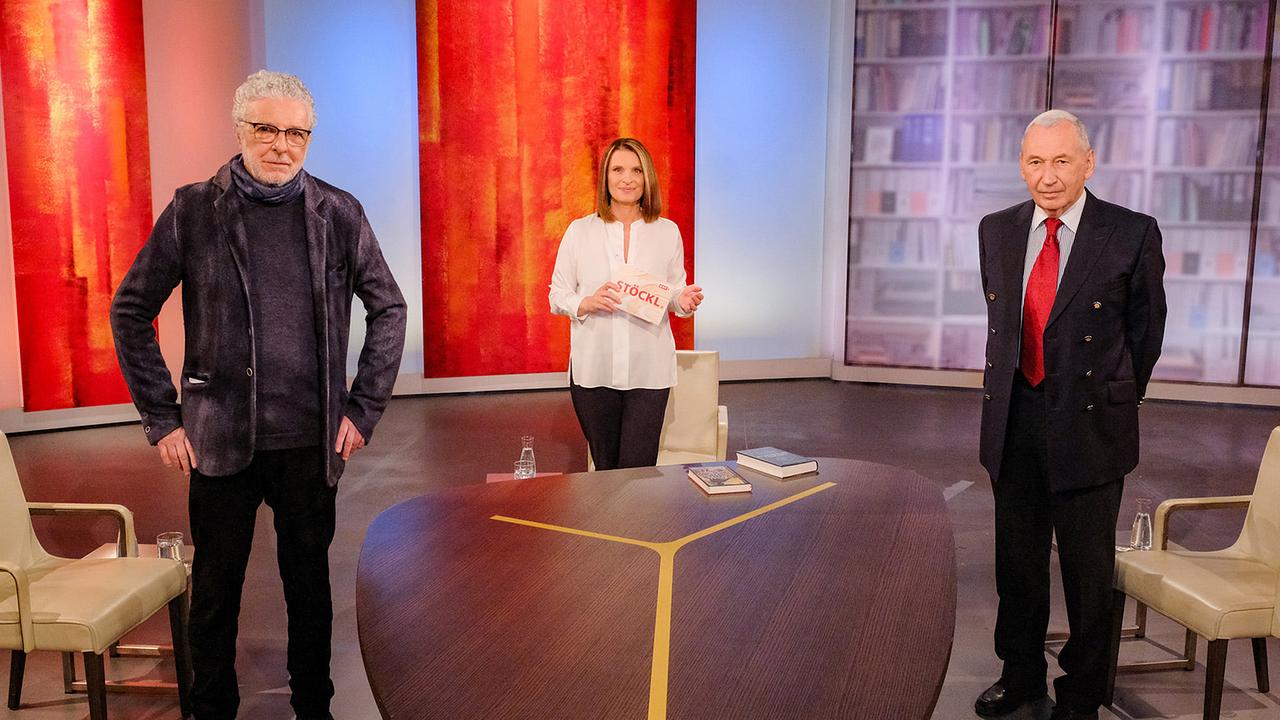 © ORF/Günther Pichlkostner André Heller, Barbara Stöckl und Johannes Huber