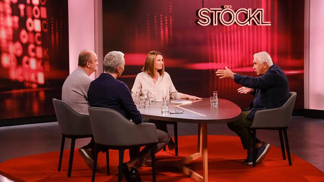 Rainer Pariasek, Herbert Prohaska, Barbara Stöckl und Hans Krankl