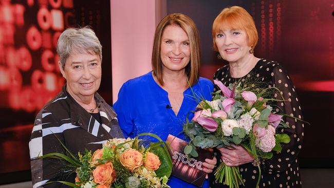 © ORF/Günther Pichlkostner Margit Fischer, Barbara Stöckl und Chris Lohner