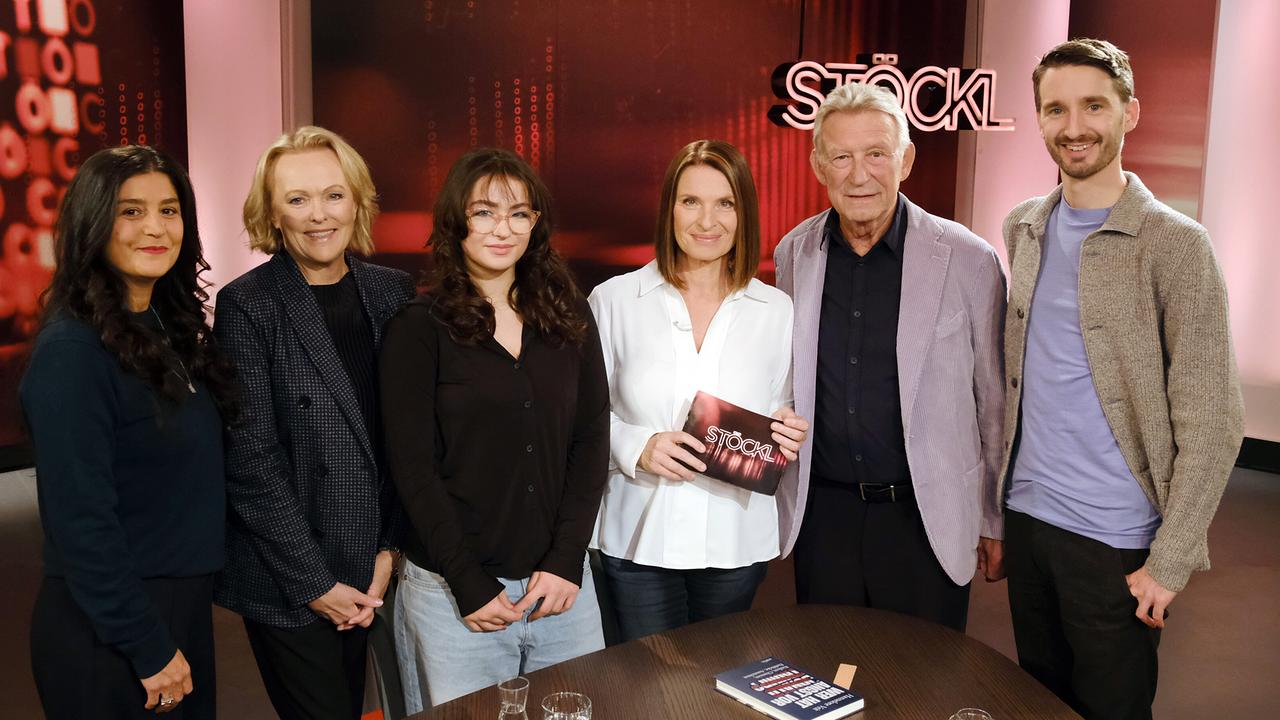 STÖCKL: Parvin Razavi, Hannelore Veit, Anais Razavi, Barbara Stöckl, Heinz Marecek, Clemens Maria Schreiner