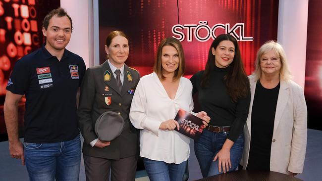 STÖCKL: Matthias Walkner, Verena Plattner, Barbara Stöckl, Verena Titze, Marianne Mendt