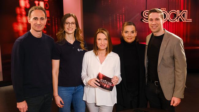 STÖCKL:  Gernot Kulis, Carmen Possnig, Barbara Stöckl, Jenny Jürgens, Sašo Avsenik