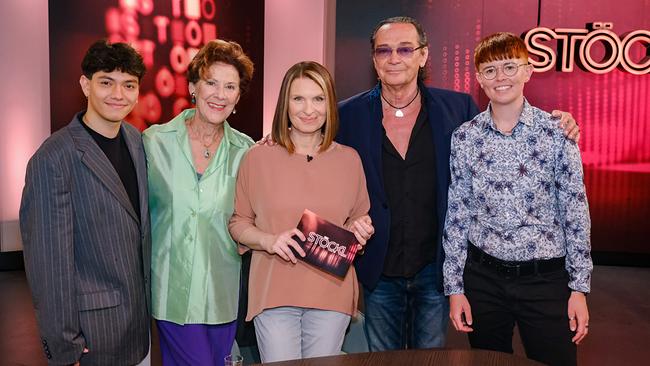 STÖCKL: Johannes "JJ" Pietsch, Ingrid Wendl, Barbara Stöckl, Christian Kolonovits, Marlene Wöckinger