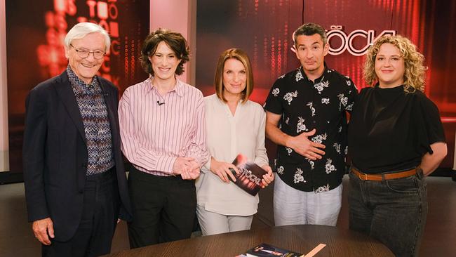 STÖCKL: Wolfgang Schüssel, Rosa Lyon; Barbara Stöckl, Omar Sarsam, Elisabeth Spitzer
