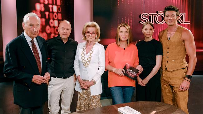 STÖCKL: Johannes Huber, Robert Lechner, Elisabeth Gürtler, Barbara Stöckl, Mavie Hörbiger, Peter Mairhofer