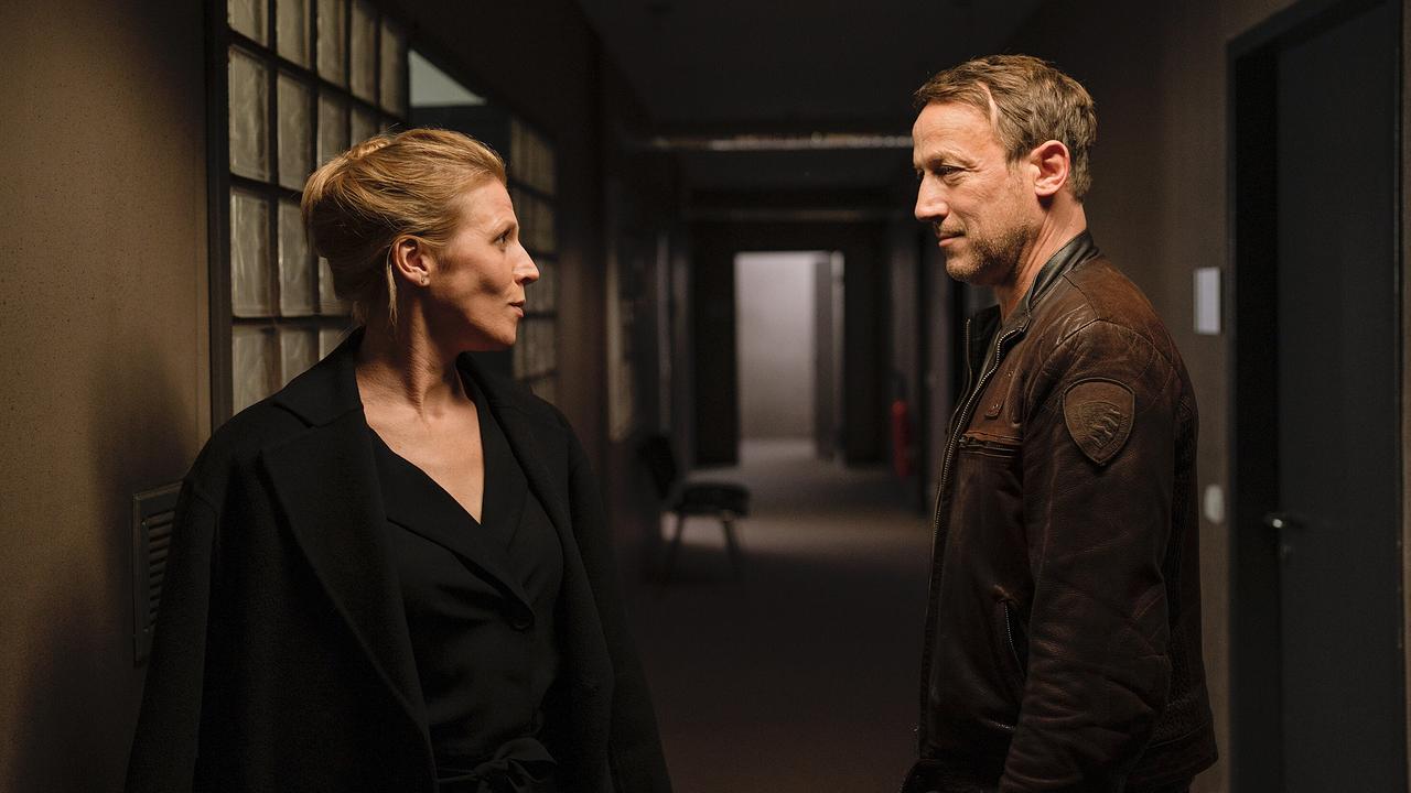 "Tatort: Was bleibt": Franziska Weisz (Julia Grosz), Wotan Wilke Möhring (Thorsten Falke)