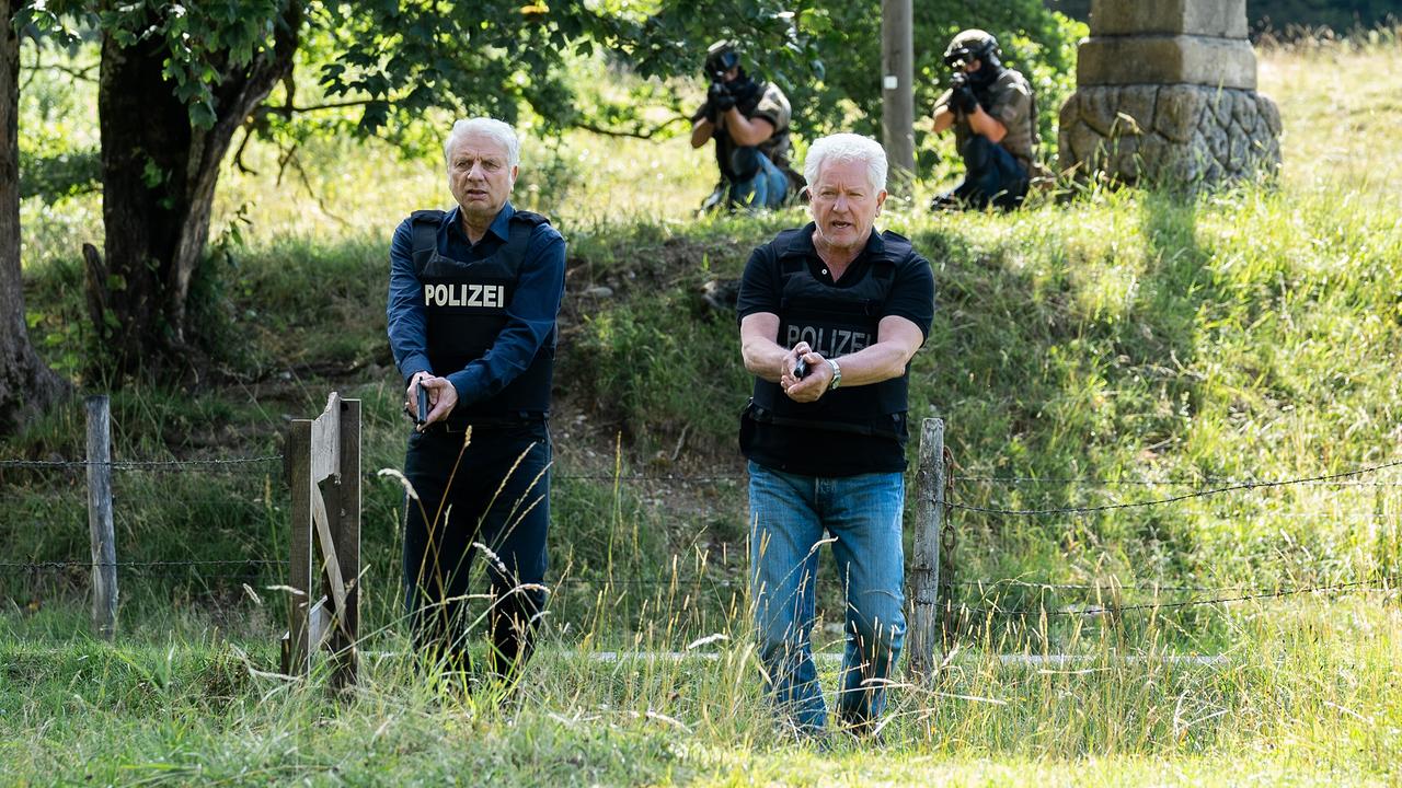 "Tatort: Schau mich an": Hauptkommissar Franz Leitmayr (Udo Wachtveitl), Hauptkommissar Ivo Batic (Miroslav Nemec)