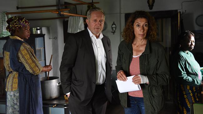 Tatort: Harald Krassnitzer (Moritz Eisner), Adele Neuhauser (Bibi Fellner)