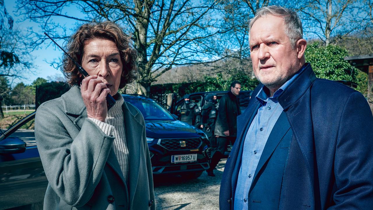 "Tatort – Wir sind nicht zu fassen": Adele Neuhauser (Bibi Fellner), Harald Krassnitzer (Moritz Eisner)