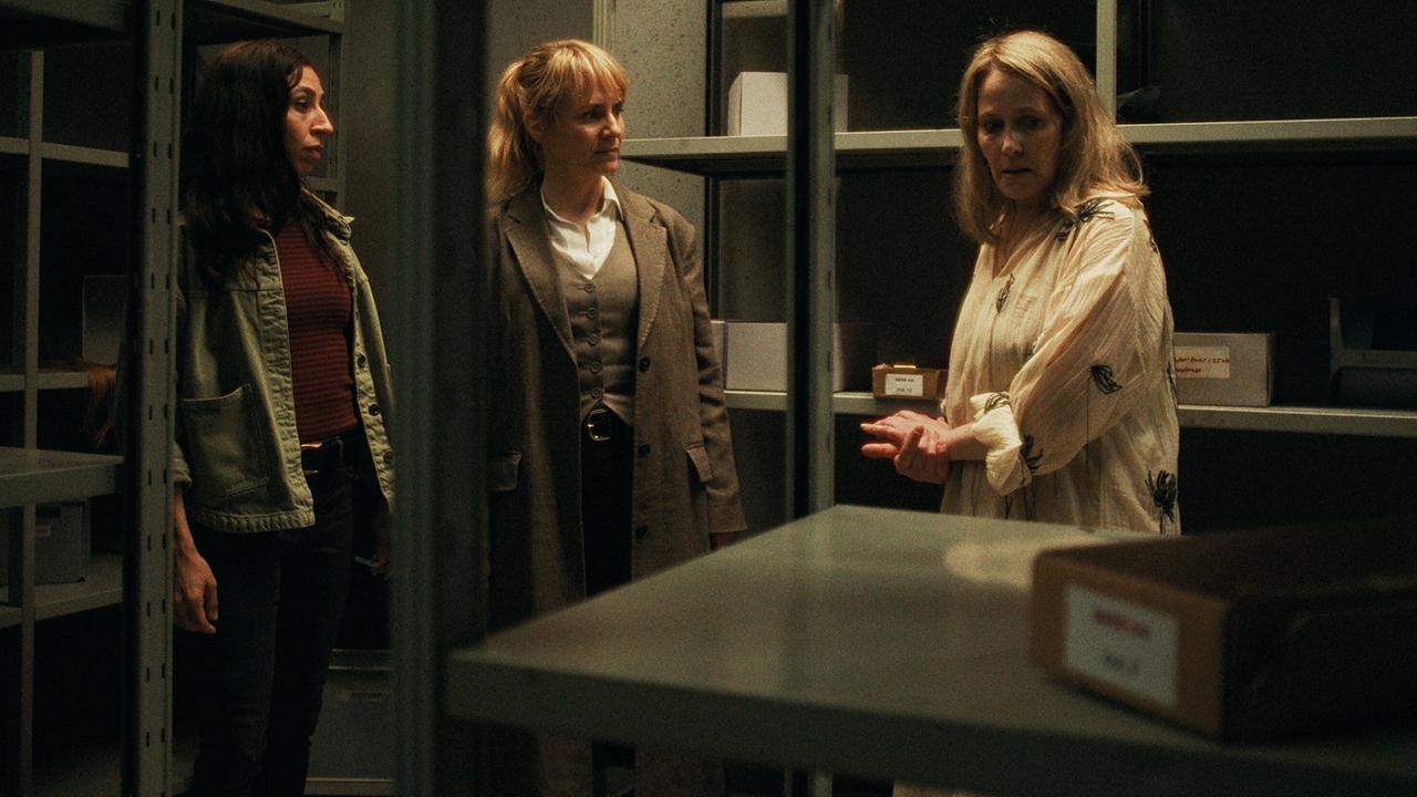 "Tatort: Rapunzel": Carol Schuler (Tessa Ott), Anna Pieri Zuercher (Isabelle Grandjean), Stephanie Japp (Aurora Schneider)
