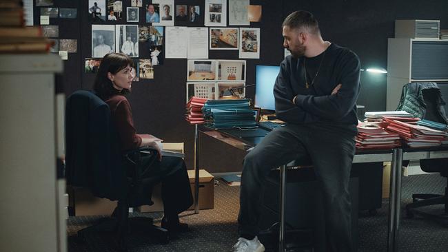"Tatort: Dunkelheit": Melika Foroutan (Maryam Azadi), Edin Hasanovic (Hamza Kulina)