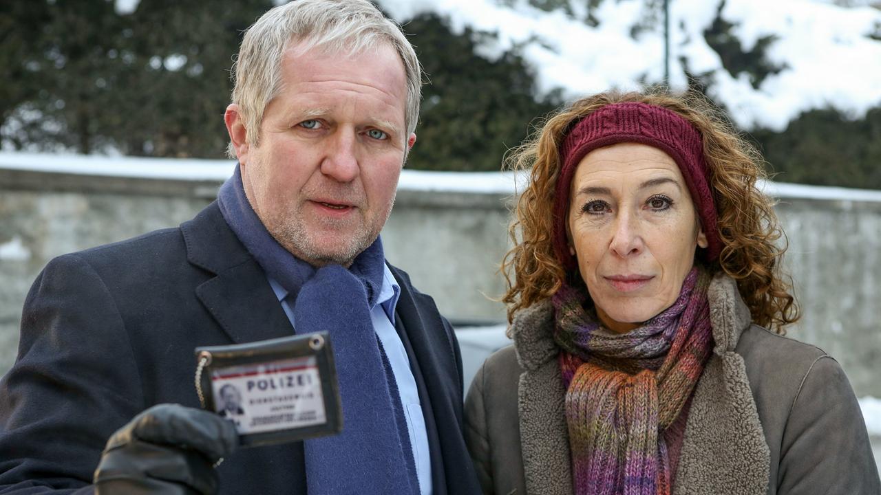 "Tatort: Abgründe": Harald Krassnitzer (Moritz Eisner), Adele Neuhauser (Bibi Fellner)