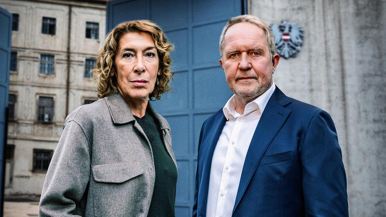 "Tatort - Alles was Recht ist": Harald Krassnitzer (Moritz Eisner), Adele Neuhauser (Bibi Fellner)