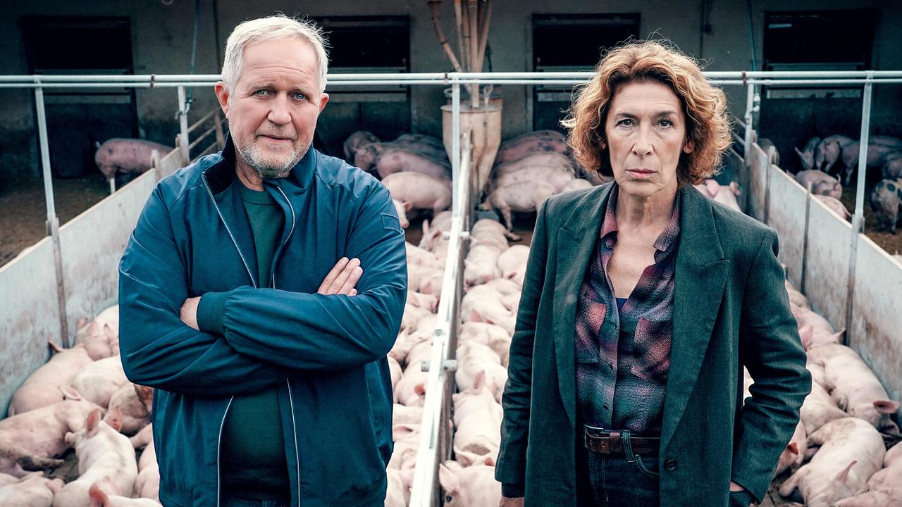 "Tatort - Bauernsterben": Harald Krassnitzer (Moritz Eisner), Adele Neuhauser (Bibi Fellner)