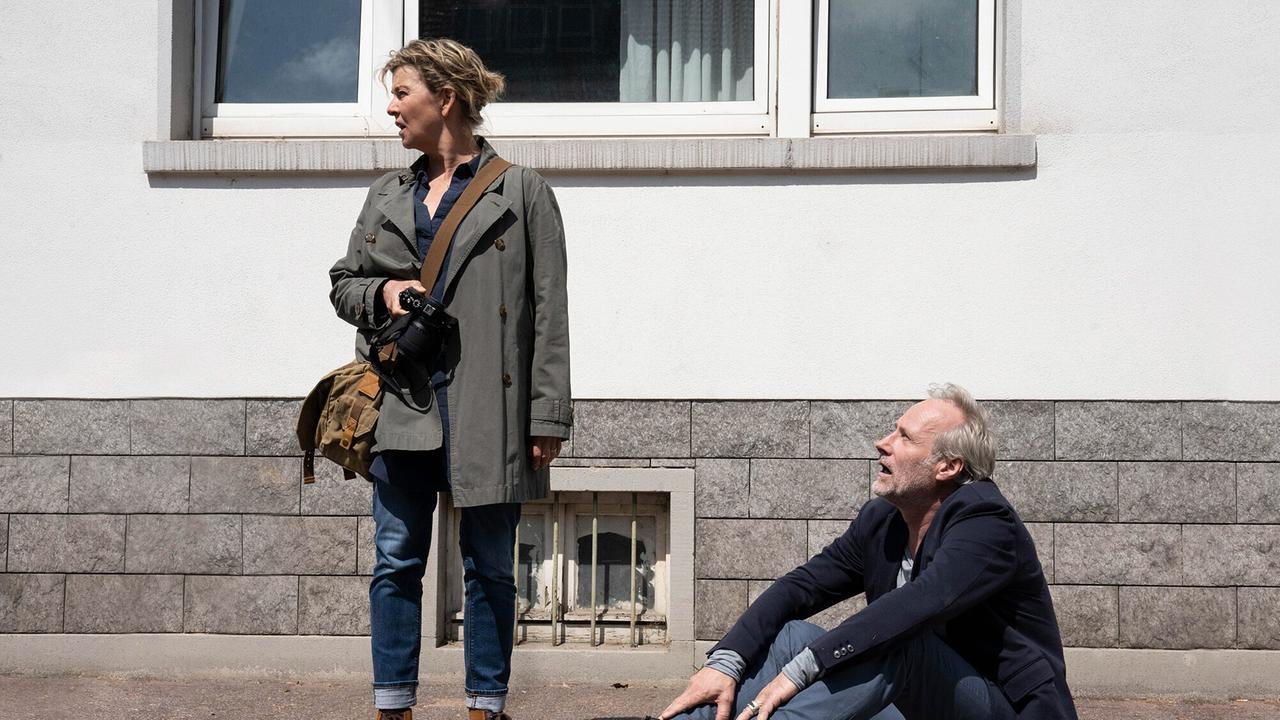 "Tatort: Finsternis": Margarita Broich (Anna Janneke), Wolfram Koch (Paul Brix)