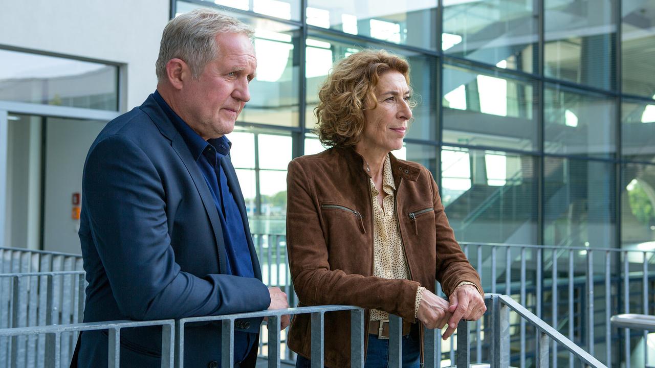 "Tatort - Krank": Harald Krassnitzer (Moritz Eisner), Adele Neuhauser (Bibi Fellner)