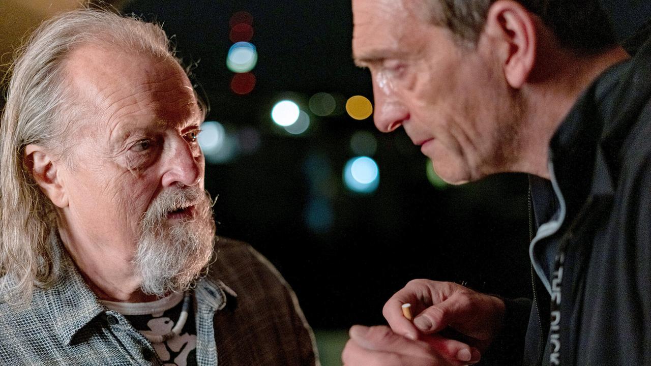 "Tatort: Vergebung":  Die Wiederbegegnung zwischen Hans Letkowski (Paul Faßnacht) und Daniel Vogt (Jürgen Hartmann) ist schmerzlich für beide.