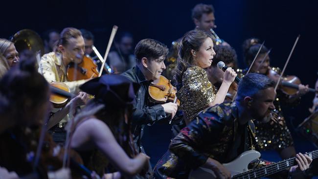 „The Limitless Orchestra“ während der Performance in Dubai