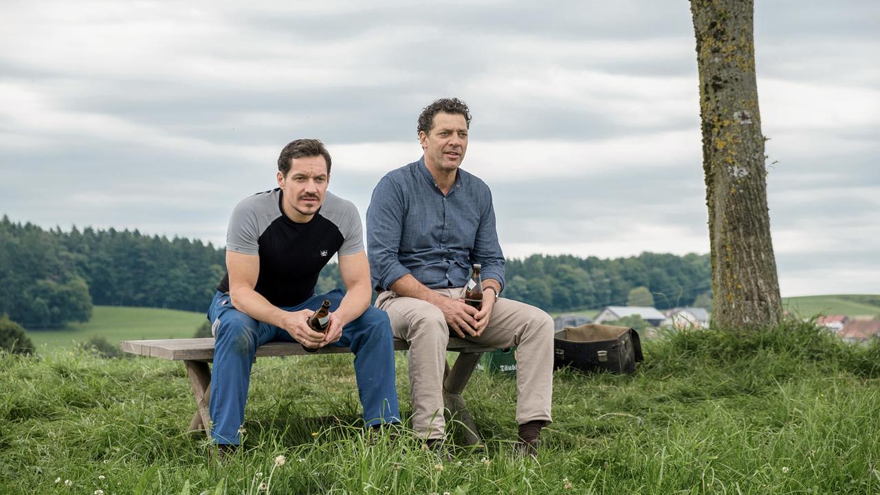 "Die Toten vom Bodensee - Die vierte Frau": Markus Brandl (Joseph Reike), Gregor Bloéb (Christian Täublin)
