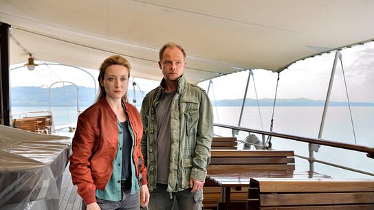 "Die Toten vom Bodensee - Nemesis": Alina Fritsch (Luisa Hoffmann), Matthias Koeberlin (Micha Oberländer)