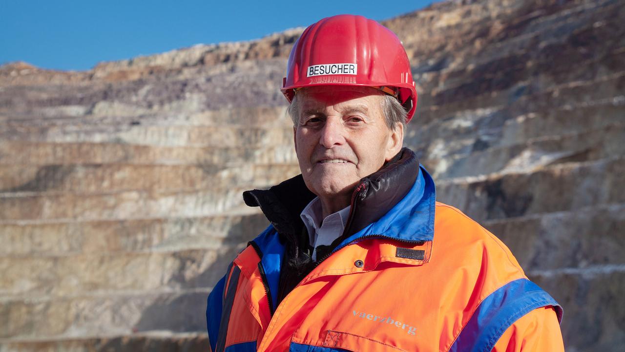 © ORF/ORF-Steiermark/Günter Schilhan Unser Österreich: Steiermark - Herbert Blasl, geb. im März 1945 in Eisenerz, hat sein gesamtes Arbeitsleben zuerst als Grubenarbeiter, dann als Kraftfahrer am Erzberg verbracht.