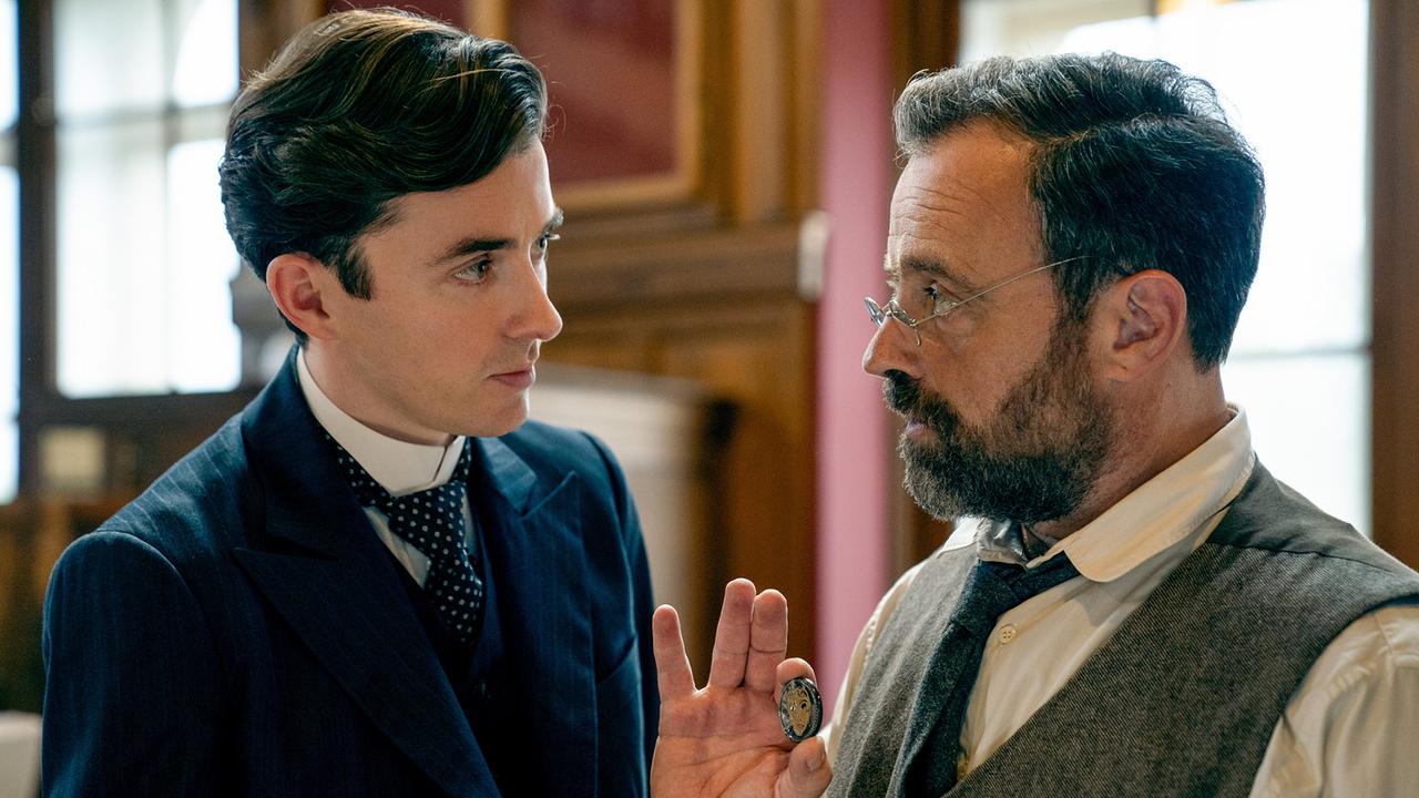 "Vienna Blood - Mephisto Teil 1": Matthew Beard (Max Liebermann), Juergen Maurer (Oskar Rheinhardt)