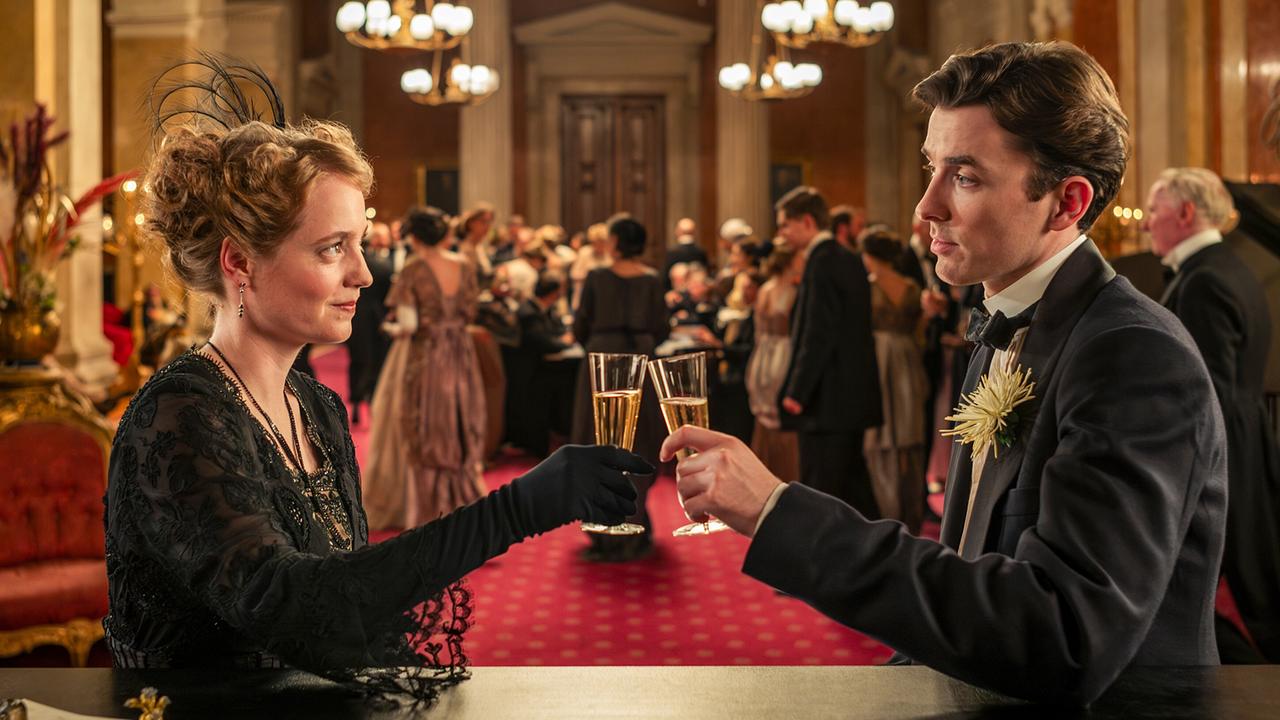 "Vienna Blood - Mephisto Teil 1": Luise von Finckh (Clara Weiss), Matthew Beard (Max Liebermann)