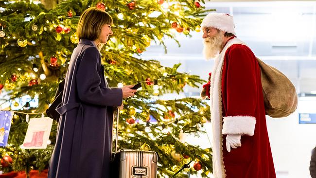 Wenn das fünfte Lichtlein brennt: Weihnachtsmann Thorsten (Henning Baum) möchte Eva (Lisa Bitter) wiedersehen.