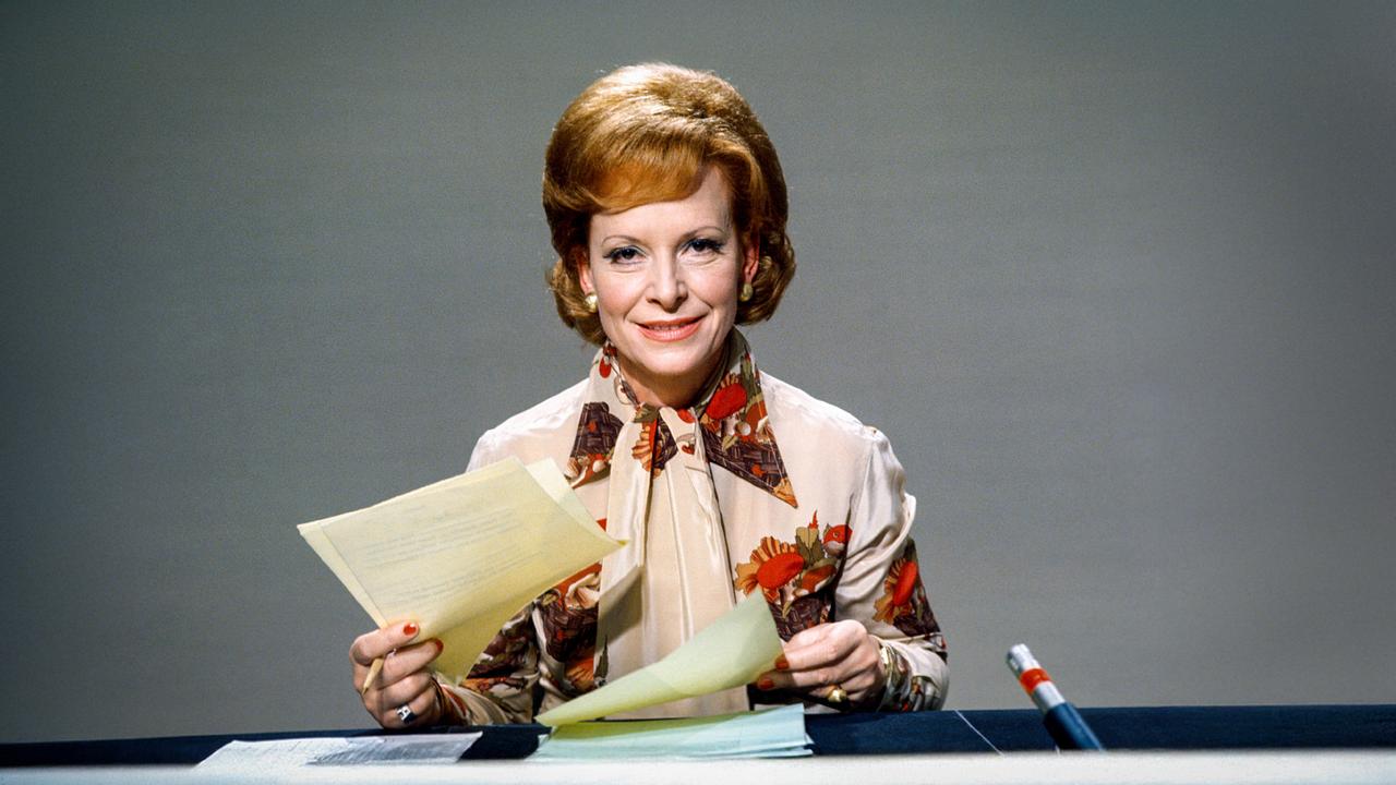 "ZIB 2 History - 50 Jahre ZIB 2": Annemarie Berté, Moderatorin der ZIB 2 (1976)