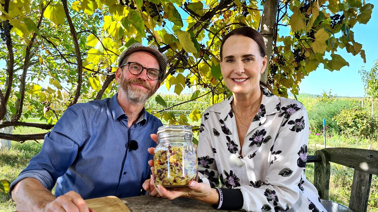 Wilde Rauke Gemeinschaftsgarten – Helga und Pete. Pete Belcher, Maggie Entenfellner