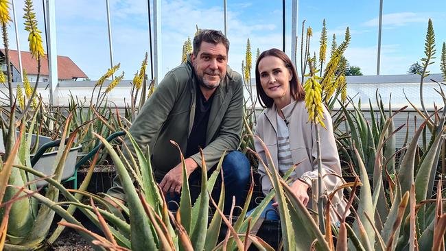 Aloe Vera Bio-Bauer Harald Köhlmeier und Maggie Entenfellner