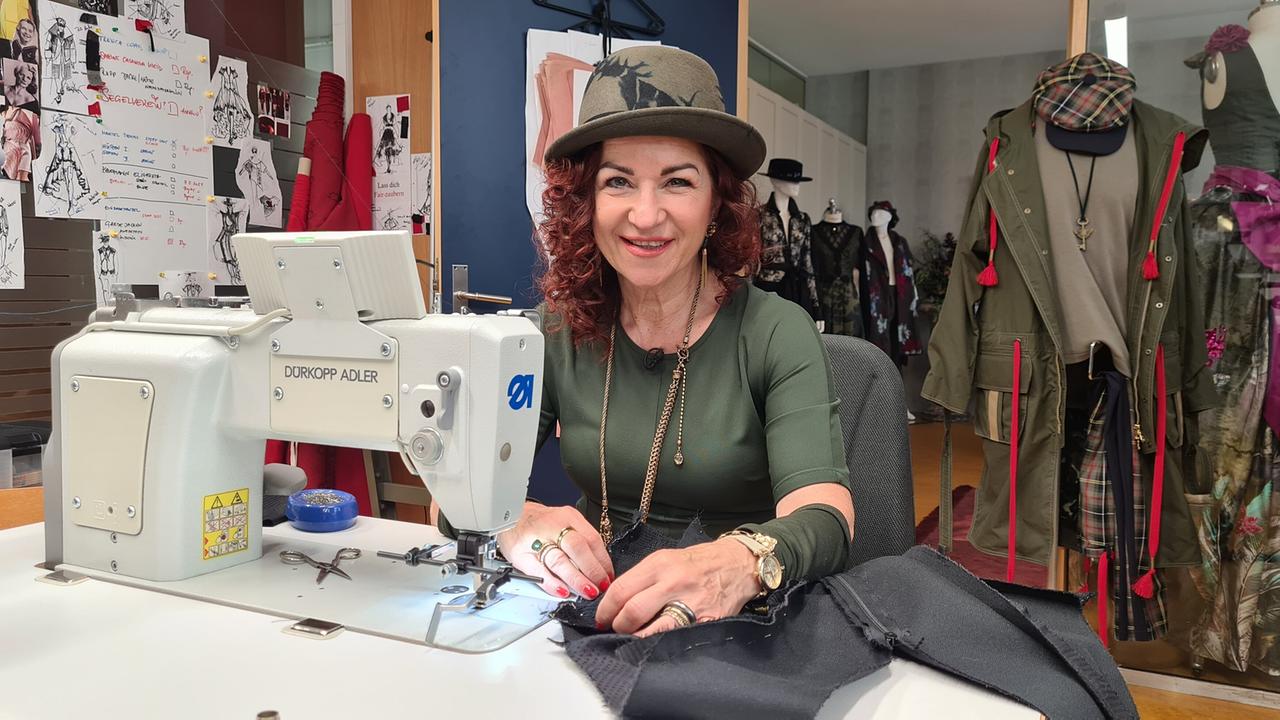 © ORF/Ab Hof TV Produktion Modedesignerin Regina Adelmut