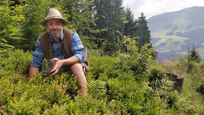 Jeremias Riezler im Wald.