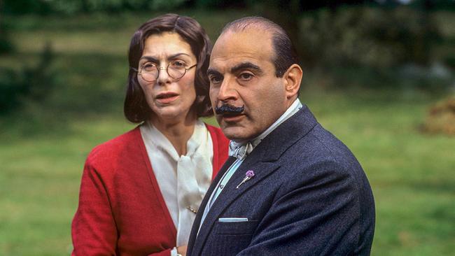 Agatha Christie's Poirot: Joanna Phillips-Lane (Gerda/Helen), David Suchet (Hercule Poirot)