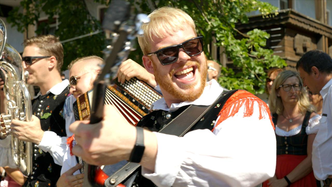 Arnoldstein - Musiker am Dorffest