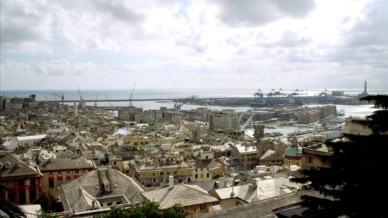 Die italienische Hafenstadt Genua war ein wichtiger Fluchtpunkt vieler NS-Größen aus dem besiegten Nazi-Deutschland.