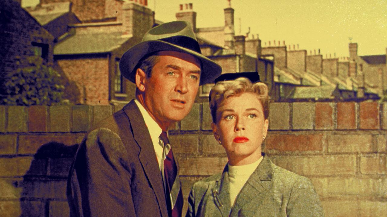 © ORF/Universal James Stewart (Dr. Ben MacKenna), Doris Day (Jo MacKenna).