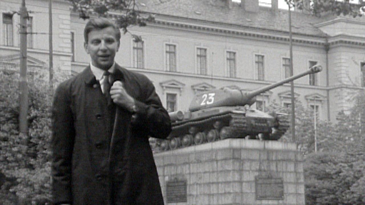 Hugo Portisch berichtet aus Prag, 1968.