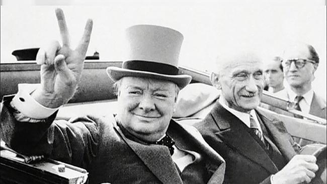 Winston Churchill, Robert Schuman